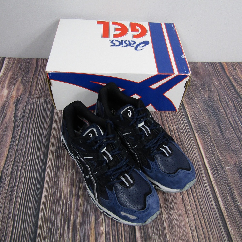 ASICS Shoes Mens Size 6.5 Midnight Black GEL-Kayano‎ 5 360 Running 1021A273-400